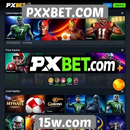 Opcões de jogos disponíveis na plataforma PXXBET.COM